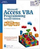 Microsoft Access VBA Programming for the Absolute Beginner (For the Absolute Beginner)