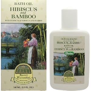 Hibiscus and Bamboo with Extracts of Hibiscus and Bamboo by Speziali Fiorentini 3.3 oz Bath Oil