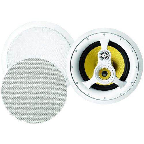 Bic America VK310C 10-Inch 3-Way Kevlar Series Ceiling Speaker With Pivoting Tweeter & Midrange
