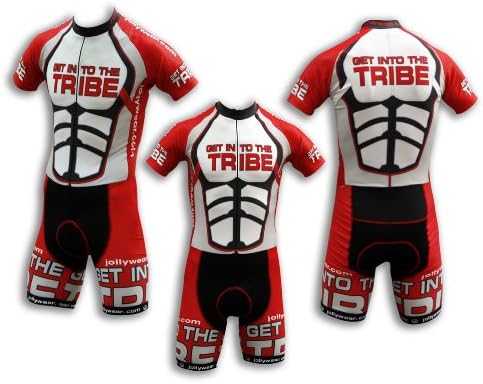 JOLLYWEAR Cycling Skinsuit - short sleeves and legs ("MUSCLE" collection) M