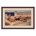 The Fountain by Sir Lawrence Alma-Tadema- 23.5x35.5"