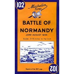 Carte historique : Bataille de Normandie, N� 102 (Michelin Historical Maps)