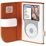 CLASSIC LTHR FOLIO PERSIMMON/BONE F/ IPOD