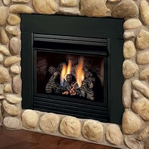 Amazon.com - 33" 28000 BTU Natural Gas Vent Free Fireplace ...