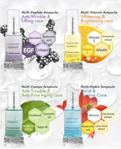 Perfect Skin Solution Multi Ampoule Series - 4 Ampoules. Shipped from US.