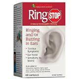 NaturalCare RingStop for Ringing and/or Buzzing in Ears, Capsules, 60-Count Bottle