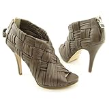 IMAGE OF BOUTIQUE 9 7AShoe Womens SZ 7.5 Brown Medium Tau Boots Ankle Shoes