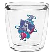 Hanukkah Dreidel 12 oz Double-Old-Fashioned Insulated Beverage Tumbler, Clear