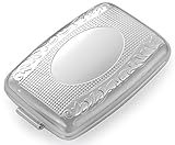 Maranda-Ti Silver Plated Engraved Pill Box