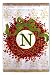 Berry Wreath Garden Flag - N