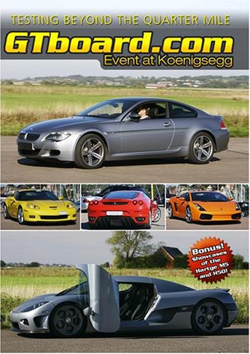Cover image : gtboard.com: Event at Koenigsegg, DVD PAL-version