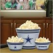 Dallas Cowboys Memory Company Team Melamine 3-Piece Bowl Set NFL Football Fan Shop Sports Team Merchandise