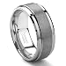 Tungsten Carbide Matte Men's Wedding Band Ring Size 7-15