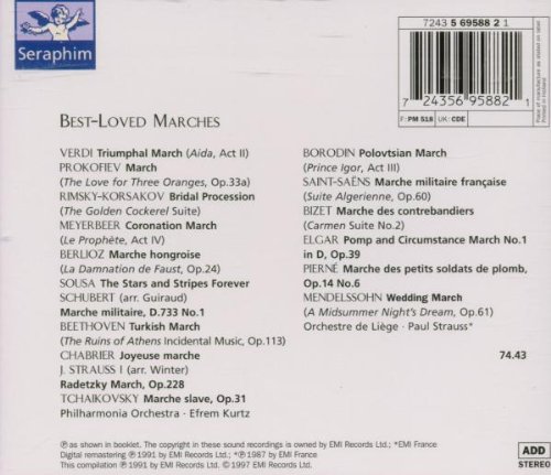 Cover image : Best Loved Marches