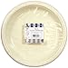 Hanna K. Signature Collection Round Dinner Plate-10 | Ivory | Pack of 50 Plastic, 10 inch Plate