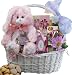 Somebunny Special Easter Gift Basket - PINK or PURPLE Bunny Rabbit - Gourmet Food Gift Basket
