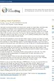 Google Video Blog