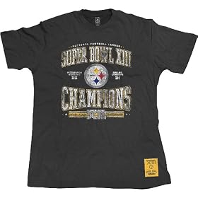 Reebok Pittsburgh Steelers Super Bowl 13 Champs T-Shirt