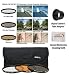 3-Piece Ultra Slim Pro Aspherical Glass Filter Set (UV Ultraviolet, Circular Polarizing & Warming) with Pouch and Lens Tube Adapter for Olympus SP-550 SP-570 SP-560 UZ