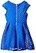 My Michelle Girls' Big Cap Sleeve Dress with Mesh Stripes and Lining