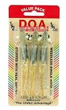 DOA 1/2 OZ 4 INCH SHRIMP NEAR CLEAR VALUE 3 PACK D.O.A.