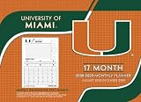 Miami Hurricanes 2008 - 2009 8x11 Academic Planner (Aug 2008 - July 2009).