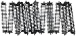 WowToyz Classic Train Track, 18 Pieces Straight