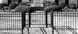 EverIron Black Vinyl Fence Panel Mounting Kit