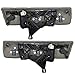 Brock Replacement Driver and Passenger Set Headlights Compatible with 22702945 22702946