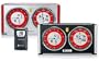 Oregon Scientific FSW301A-R Modena Ferrari Speedometer Line Weather Station, Ferrari Red