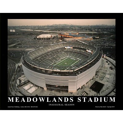 (8x10) Mike Smith New York Jets New York Giants New Meadowlands Stadium Inaugural Season Sports Poster