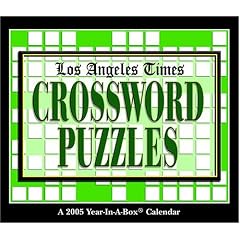 Los Angeles Times Crosswords 2005 Calendar