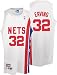 Julius Erving Jersey: adidas White Throwback Swingman #32 New Jersey Nets Jersey - Small