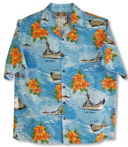 Pearl Harbor Memories Men's Hawaiian Aloha Shirt