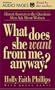What Does She Want from Me, Anyway? Audio