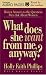 What Does She Want from Me, Anyway? Audio