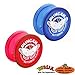 Duncan Butterfly Yo-Yo - Two pack - Red and Blue
