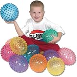 US Games Color My Class 8in See Thru Knobby Balls