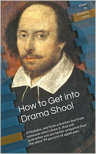 How to Get into Drama Shool: 4 Modules, not from a teacher but from someone who's done it, that will guarantee you are better prepared than the other 99 percent of applicants
