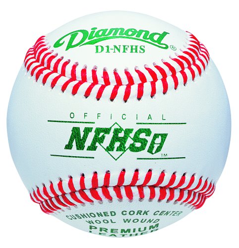 Diamond D1-NFHS Leather Baseballs