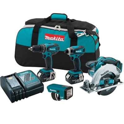 Makita LXT437 Combo Kit, 4-Piece