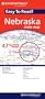 Rand McNally Easy to Read! Nebraska State Map