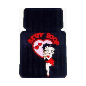 Betty Boop Rubber Car Floor Mats