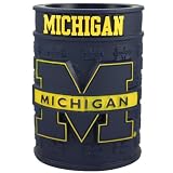 Michigan Wolverines Embossed Plastic Can Coozie