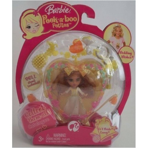 Childrens Toyshop  Toys : Barbie Peek-A-Boo Petites Li'l Bride Lacey #13 Wedding Wishes