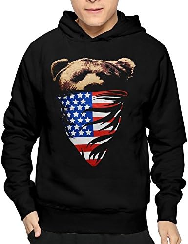 Burka California Republic Bear Flag Cool Hoodie Sweatshirts For Man