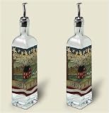 Artworks olive oil bottle ~ No Place Like Home ~ set of 2 bottles ~ code 044