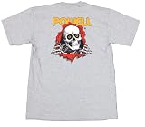 Powell Classic Ripper T-Shirt (Medium, Athletic Grey)