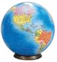 Esphera 360 9" 540 Pieces World Globe: Political Map by Mega Brands
