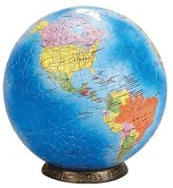 Esphera 360 9" 540 Pieces World Globe: Political Map by Mega Brands